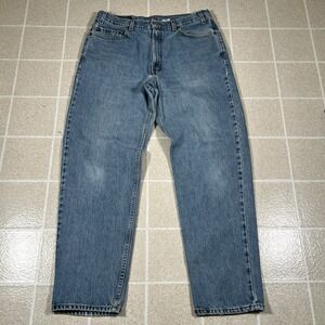 Vintage Y2K 2001 Levi's 550 Relaxed Fit‎ Denim Jeans Made In Mexico 36 X 31
